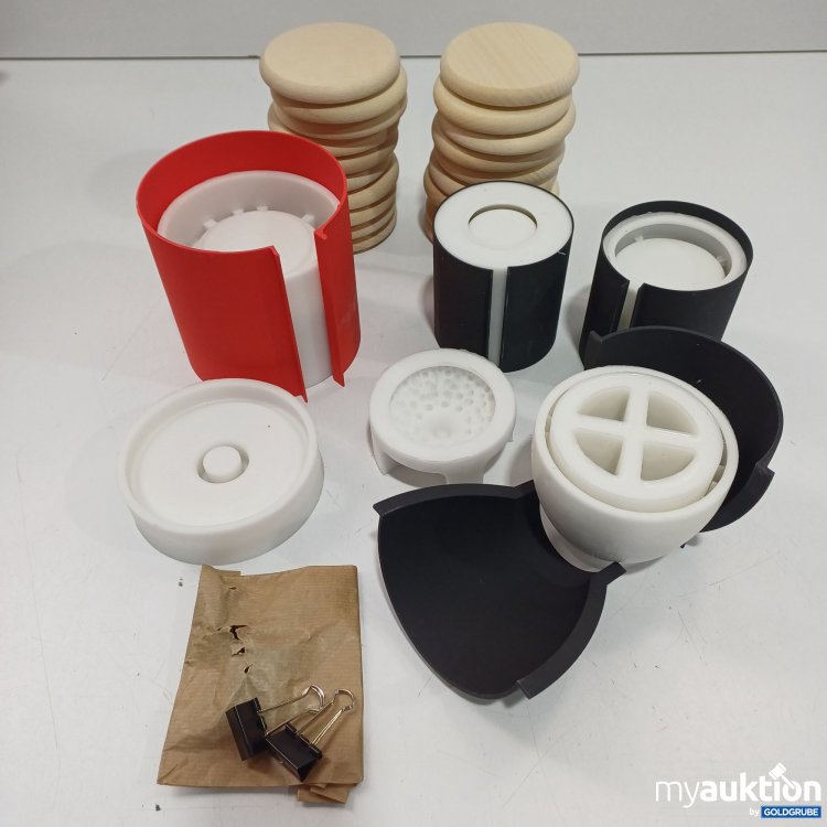 Artikel Nr. 899466: Sielshop diverse Silikonformen und Holzrundlinge