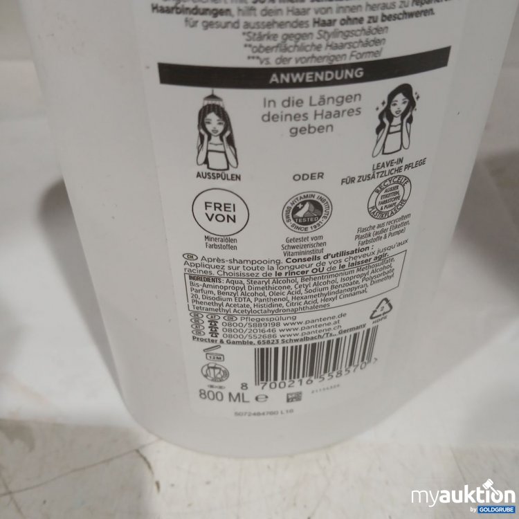 Artikel Nr. 903466: PANTENE PRO-V Repair & Care Pflegespülung 800 ml