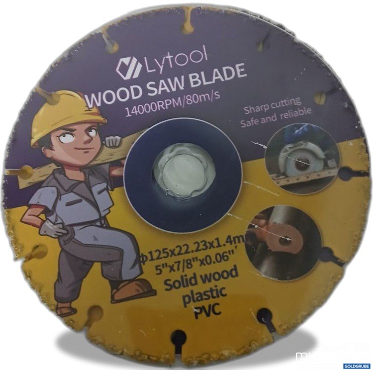 Artikel Nr. 918466 Artikel Nr. 918466: Lytool Wood Saw Blade 2 tlg. Gummi 5