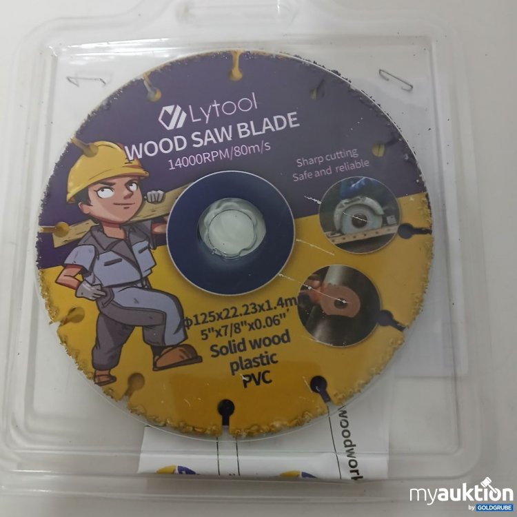 Artikel Nr. 918466 Artikel Nr. 918466: Lytool Wood Saw Blade 2 tlg. Gummi 5
