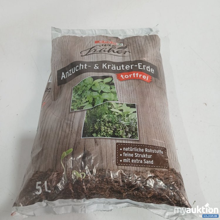 Artikel Nr. 956466: Spar Anzucht- & Kräuter Erde torffrei 5L 