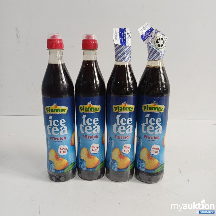 Artikel Nr. 983466: Pfanner Sirup Eistee Pfirsich, 4Stk, 700ml