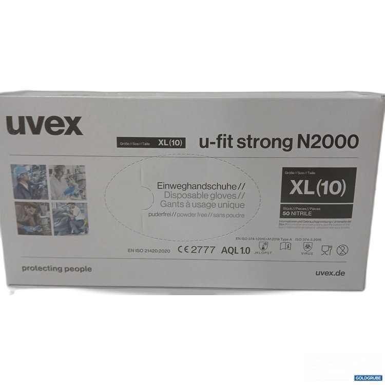Artikel Nr. 993466 Artikel Nr. 993466: Uvex u-fit strong N2000 Einweghandschuhe Gr XL(10) 50Stk