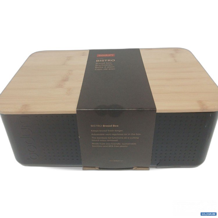 Artikel Nr. 446467: Bodum Brotbox schwarz Nr. 11555 ca 35x22x14cm
