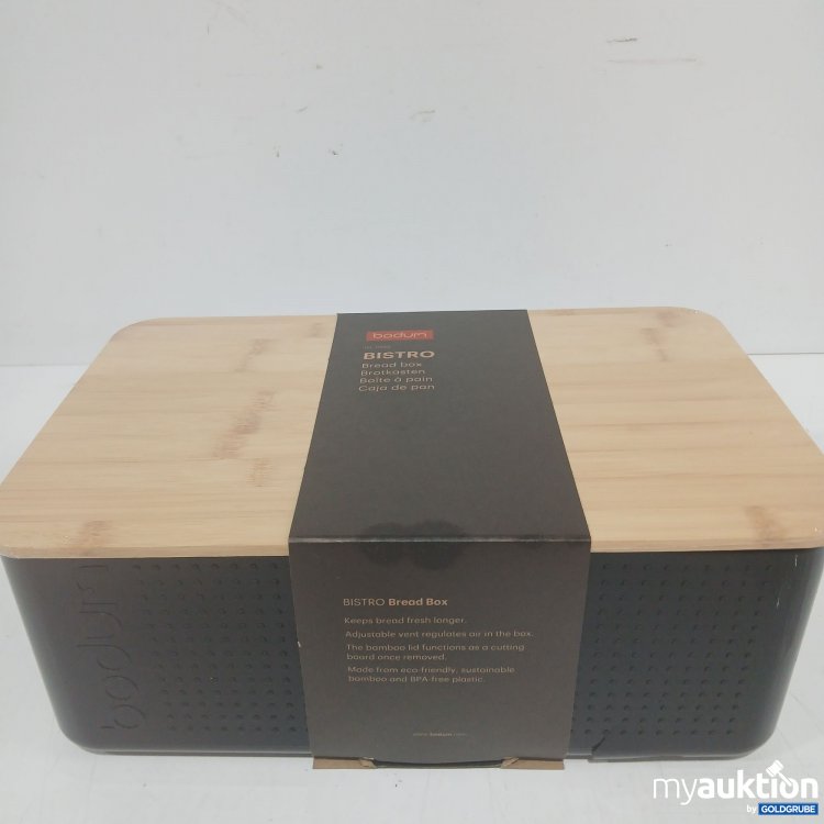 Artikel Nr. 446467: Bodum Brotbox schwarz Nr. 11555 ca 35x22x14cm