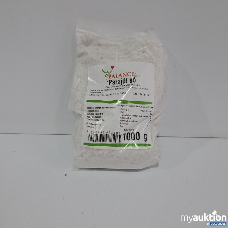 Artikel Nr. 817467 Artikel Nr. 817467: Balance Food Parajdi só 1000g