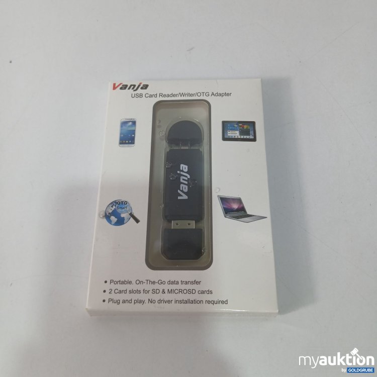 Artikel Nr. 826467 Artikel Nr. 826467: Vanja USB Card Reader Adapter