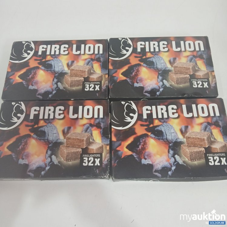 Artikel Nr. 834467 Artikel Nr. 834467: Fire Lion Firelighters je 32x