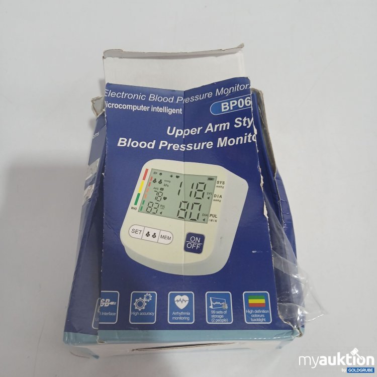 Artikel Nr. 856467 Artikel Nr. 856467: Electronical Blood Pressure Monitor BP06