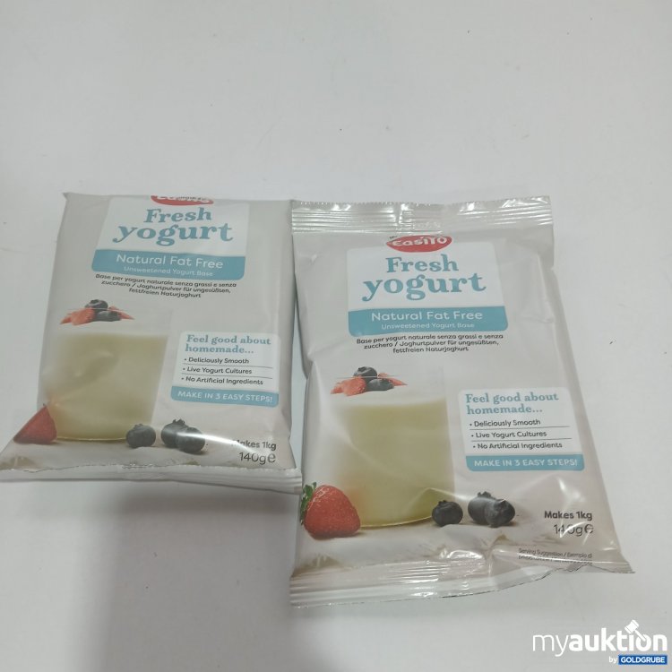 Artikel Nr. 857467 Artikel Nr. 857467: EasiYo Fresh Yogurt Natural Fat Free 2x140g
