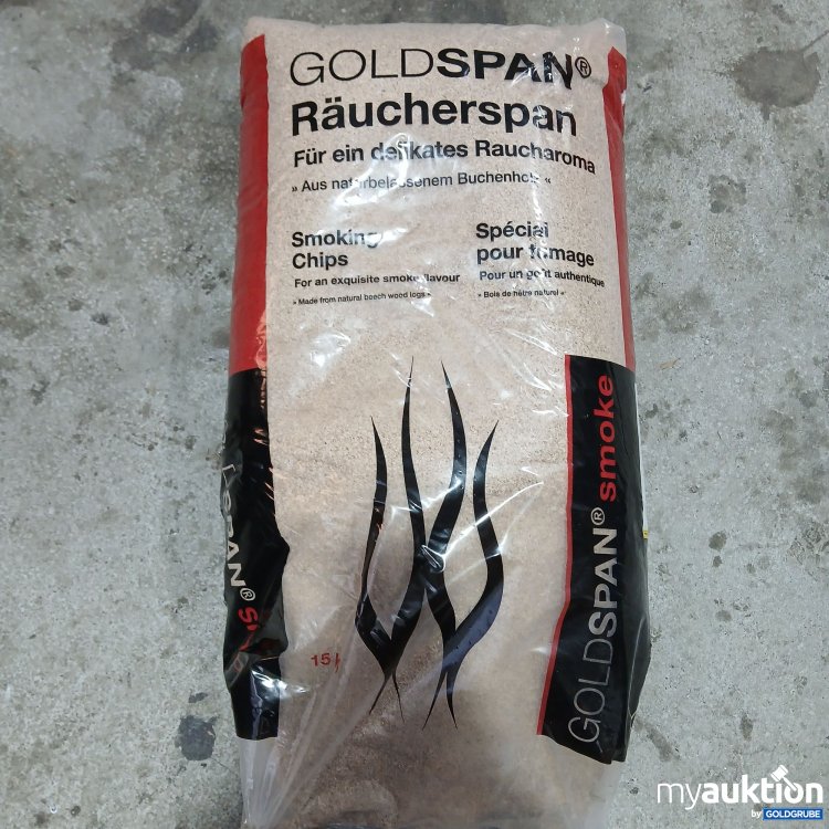 Artikel Nr. 862467 Artikel Nr. 862467: GoldSpan Räucherspan 15kg