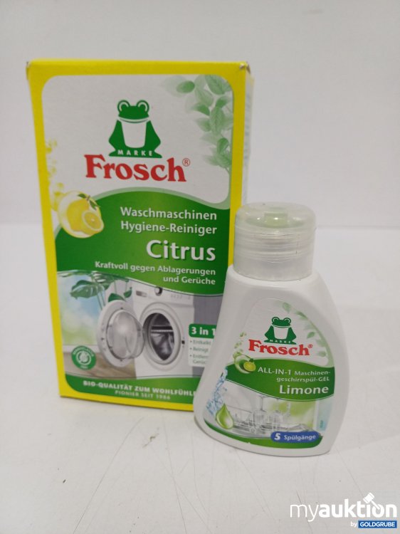Artikel Nr. 877467: Frosch Reinigungsset waschmaschienenreiniger 250g, Maschinengeschirrspülgel 80ml