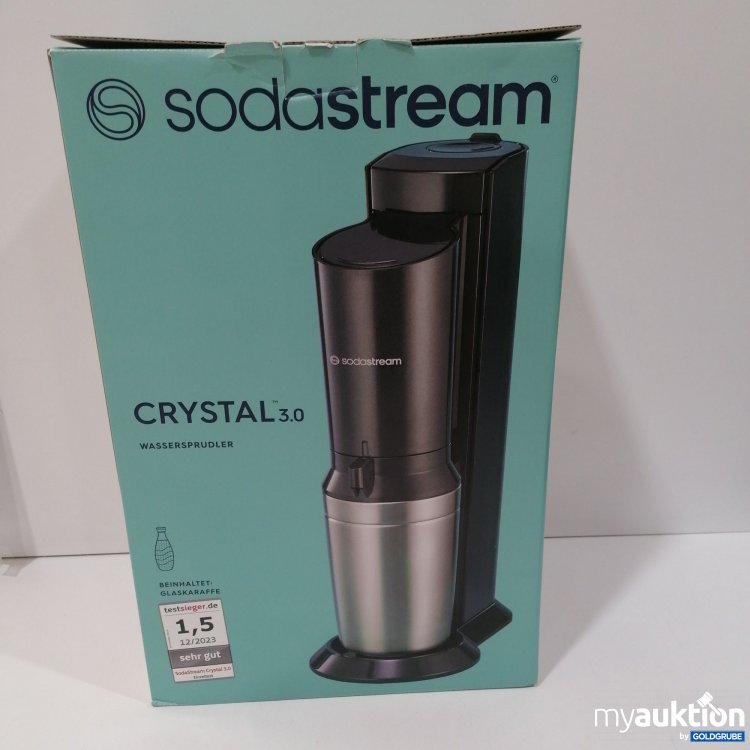 Artikel Nr. 889467: Sodastream Crystal 3.0 Wassersprudler mit Glaskaraffe 