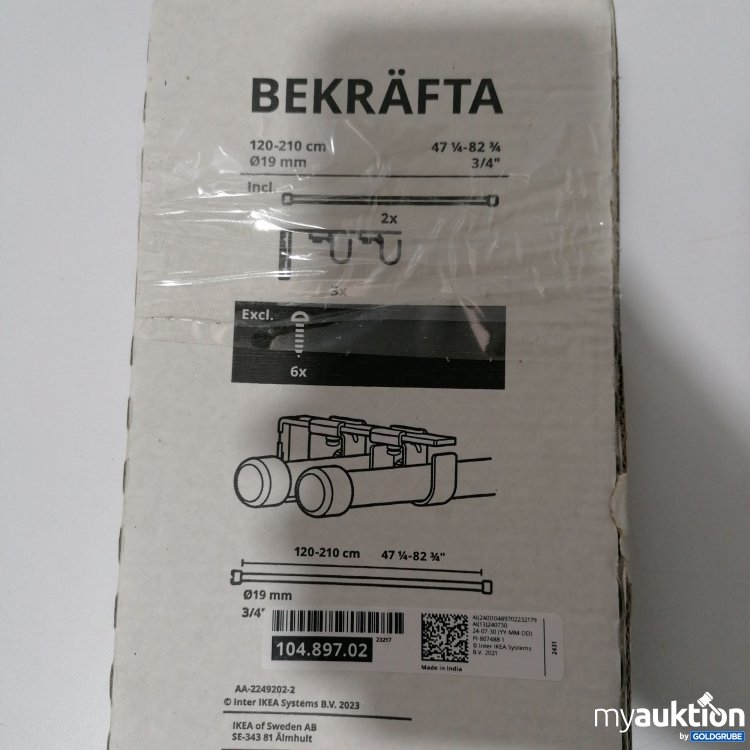 Artikel Nr. 896467: Ikea Bekräfta120-210cm  104.897.02
