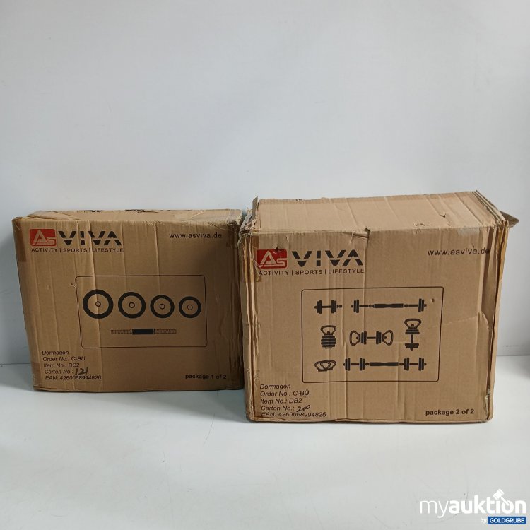 Artikel Nr. 902467: ASVIVA  ACTIVITY | SPORTS | LIFESTYLE Fitnessgeräte 2 SETS