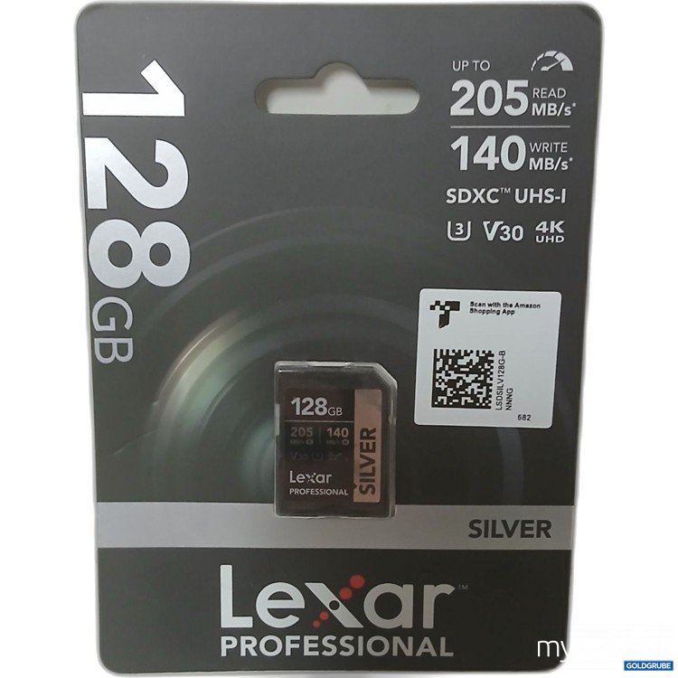 Artikel Nr. 917467 Artikel Nr. 917467: Lexar Professional Silver 128GB