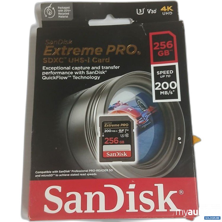 Artikel Nr. 922467: SanDisk Extreme PRO SDXC UHS-I Card 256 GB