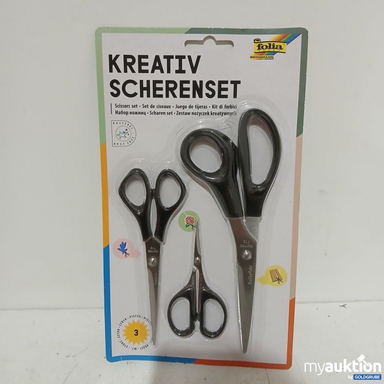 Artikel Nr. 930467: folia Kreativ Scherenset
