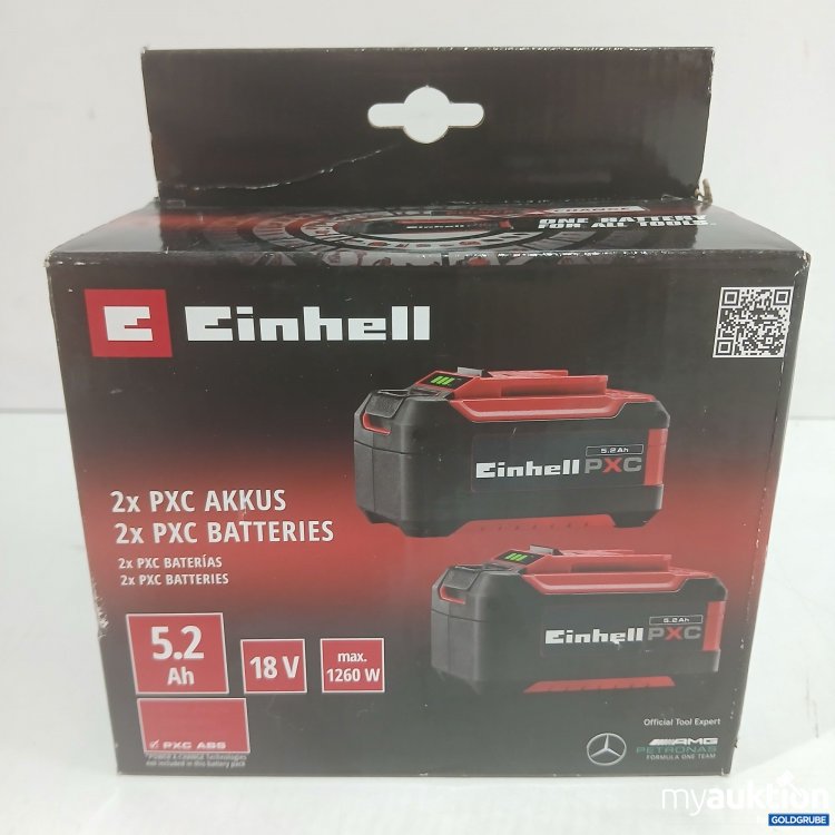 Artikel Nr. 981467: Einhell PXC-Twinpack 18V 5,2Ah Akku Serie Power X-Change