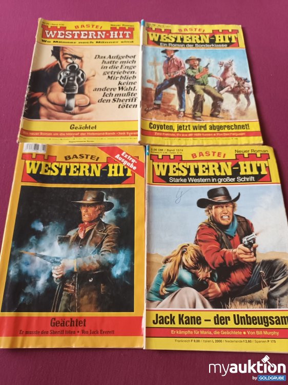 Artikel Nr. 999467: 4 x Western Hit Romane 