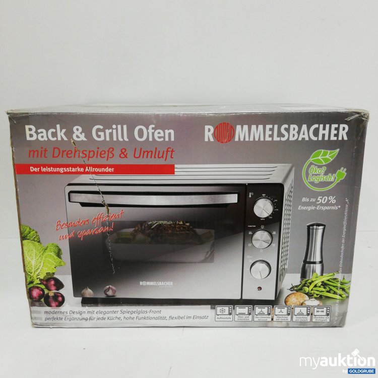 Artikel Nr. 385468 Artikel Nr. 385468: Rommelsbacher Back und Grill Ofen BGS 1500