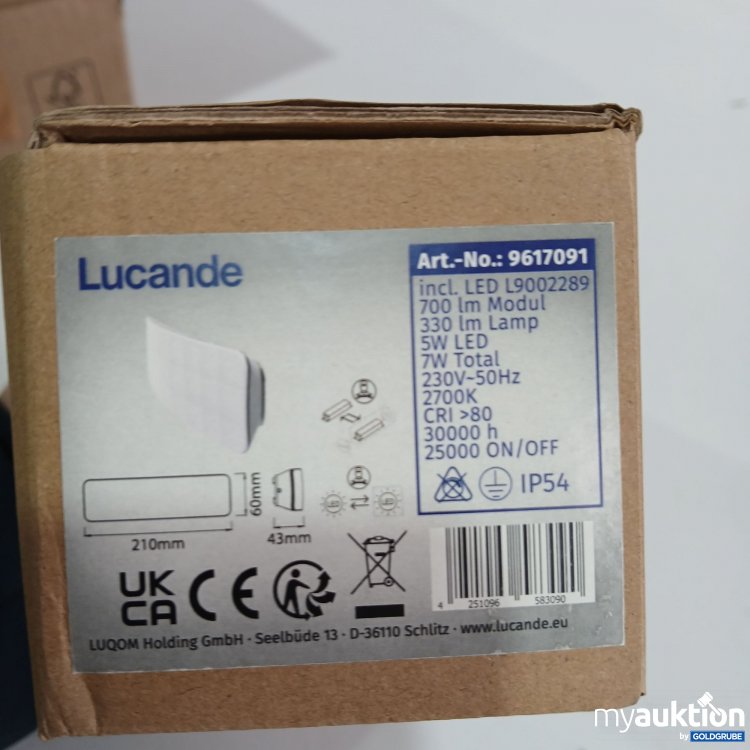 Artikel Nr. 437468 Artikel Nr. 437468: Lucande LED Leuchte
