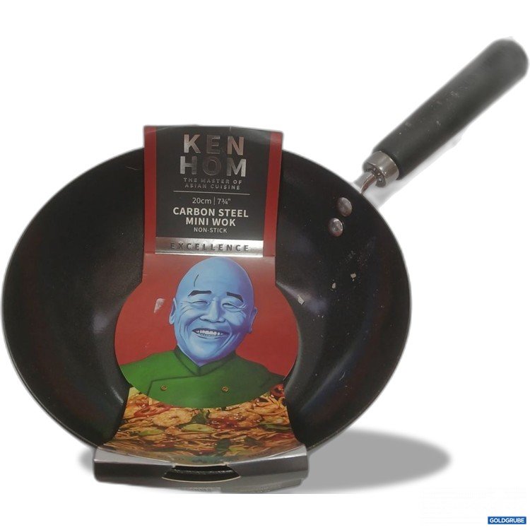 Artikel Nr. 447468: KEN HOM Carbon Steel Mini Wok 20 cm