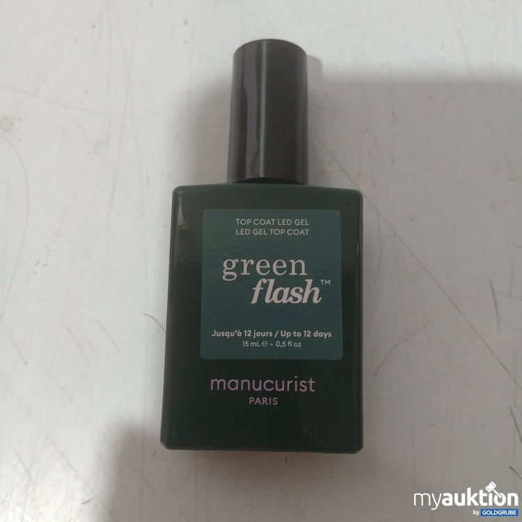 Artikel Nr. 469468 Artikel Nr. 469468: Manucurist green flash Top Coat LED Gel 15 ml Nr 3