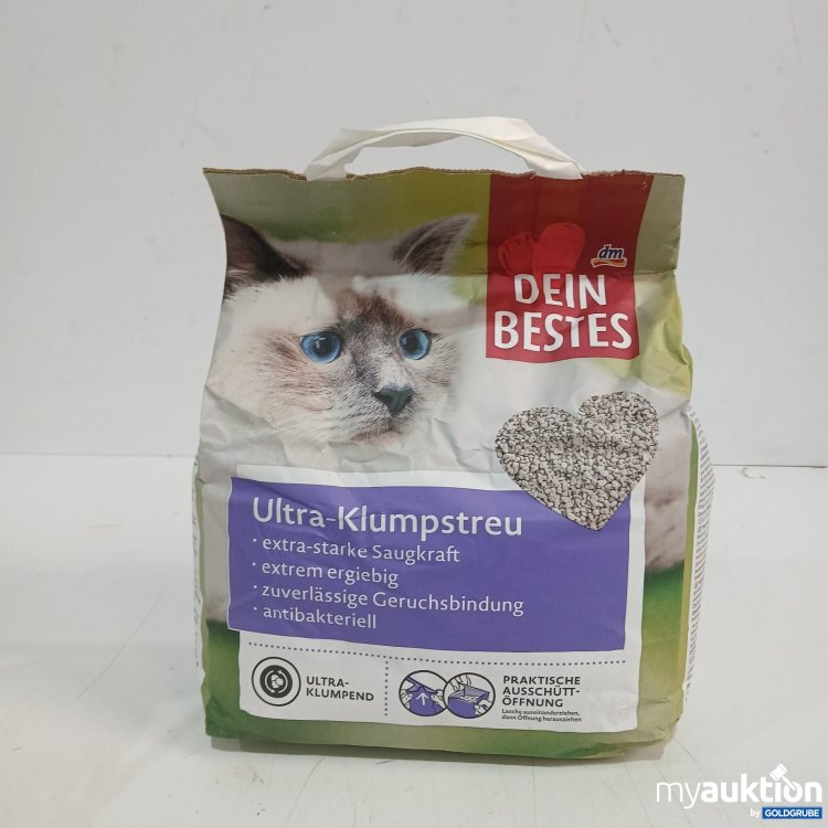 Artikel Nr. 470468: Dein Bestes Ultra-Klumpstreu Katzenstreu 6l
