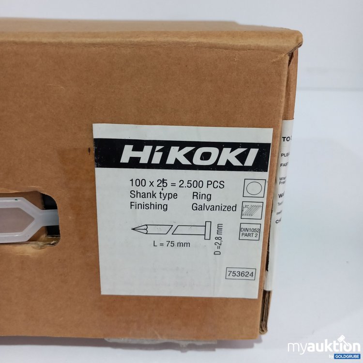 Artikel Nr. 521468 Artikel Nr. 521468: Hikoki 100x25 Nägel, L=75 mm
