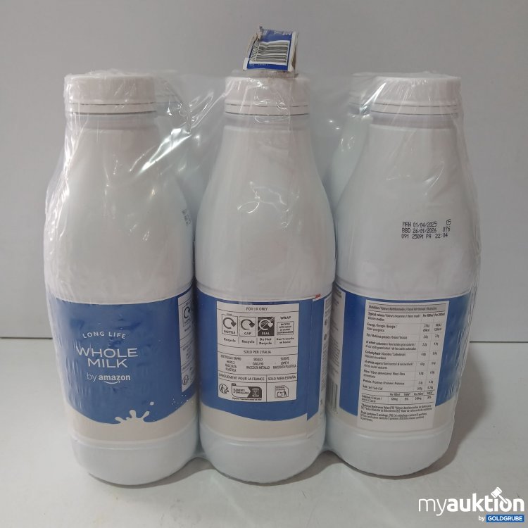 Artikel Nr. 770468 Artikel Nr. 770468: Whole Milk Lang haltbare Vollmilch 6stk