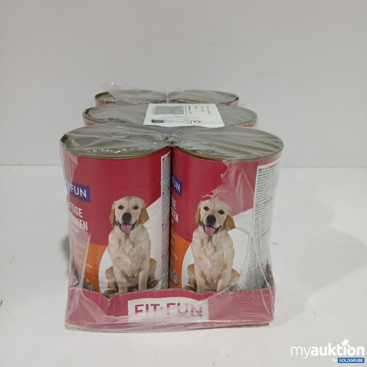 Artikel Nr. 808468 Artikel Nr. 808468: Fit+Fun Hundefutter Geflügel 6x1240g