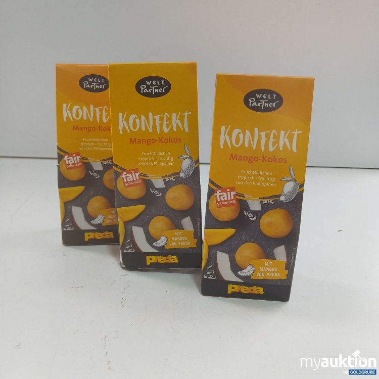 Artikel Nr. 815468 Artikel Nr. 815468: Konfekt Mango-Kokos Fruchtbällchen 3x100g