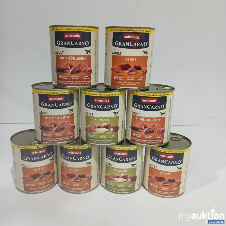 Artikel Nr. 885468: Animonda Gran Carny Hundefutter diverse Sorten 9x800g