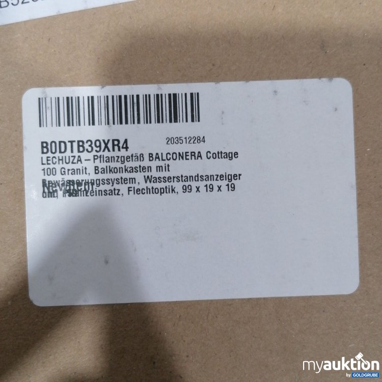 Artikel Nr. 896468: Lechuza Balkonkasten mit Bewässerungssystem 99x19x19cm  