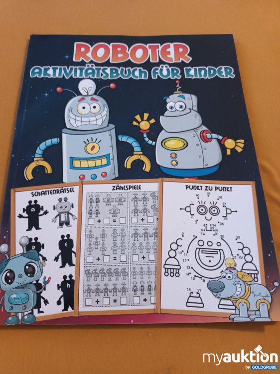 Artikel Nr. 901468: Roboter Aktivitätsbuch für Kinder
