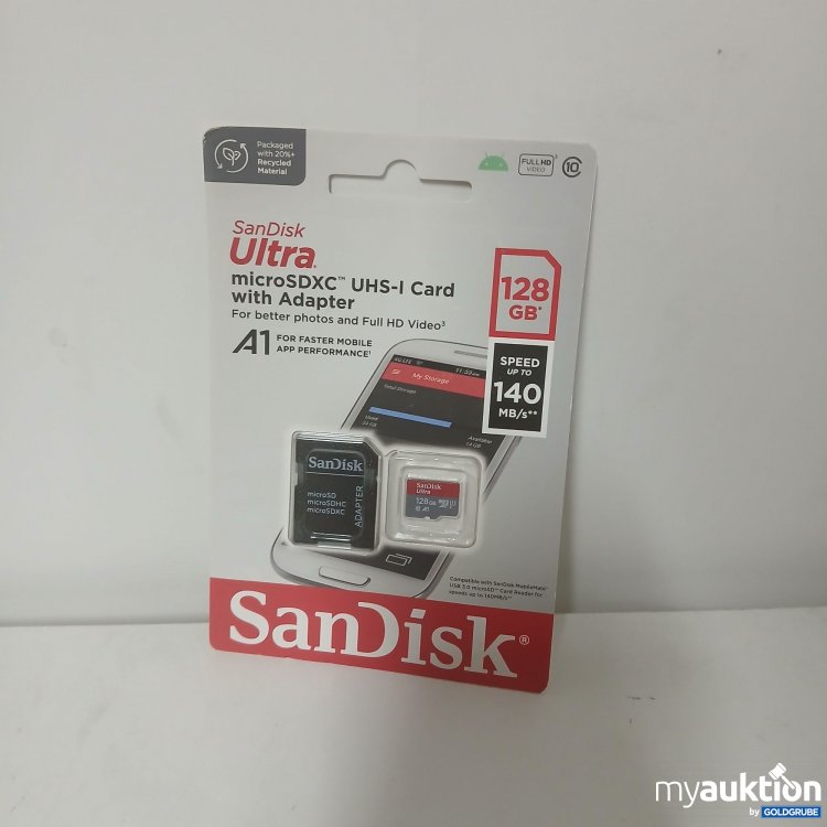 Artikel Nr. 917468 Artikel Nr. 917468: SanDisk Ultra microSDXC 128GB