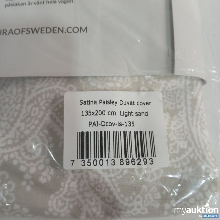 Artikel Nr. 929468 Artikel Nr. 929468: CURA Satina Duvet Cover Paisley