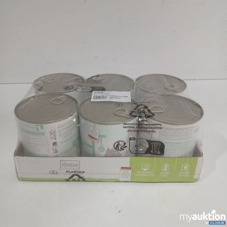 Artikel Nr. 960468: Mjamjam Katzenfutter Pute an Kürbis 6x800g