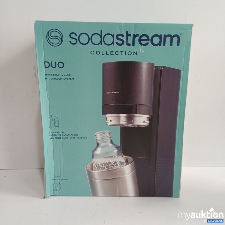 Artikel Nr. 982468 Artikel Nr. 982468: Sodastream DUO Wassersprudler, mit 1xPlastikflasche und 1xGlasflasche
