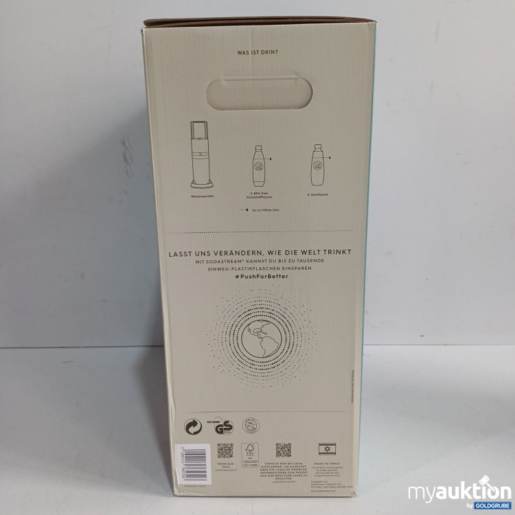 Artikel Nr. 982468 Artikel Nr. 982468: Sodastream DUO Wassersprudler, mit 1xPlastikflasche und 1xGlasflasche