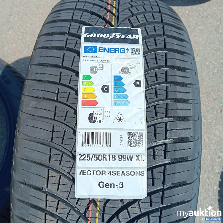 Artikel Nr. 440469 Artikel Nr. 440469: GoodYear Vector 4Seasons Gen3 225/50R18 99W XL