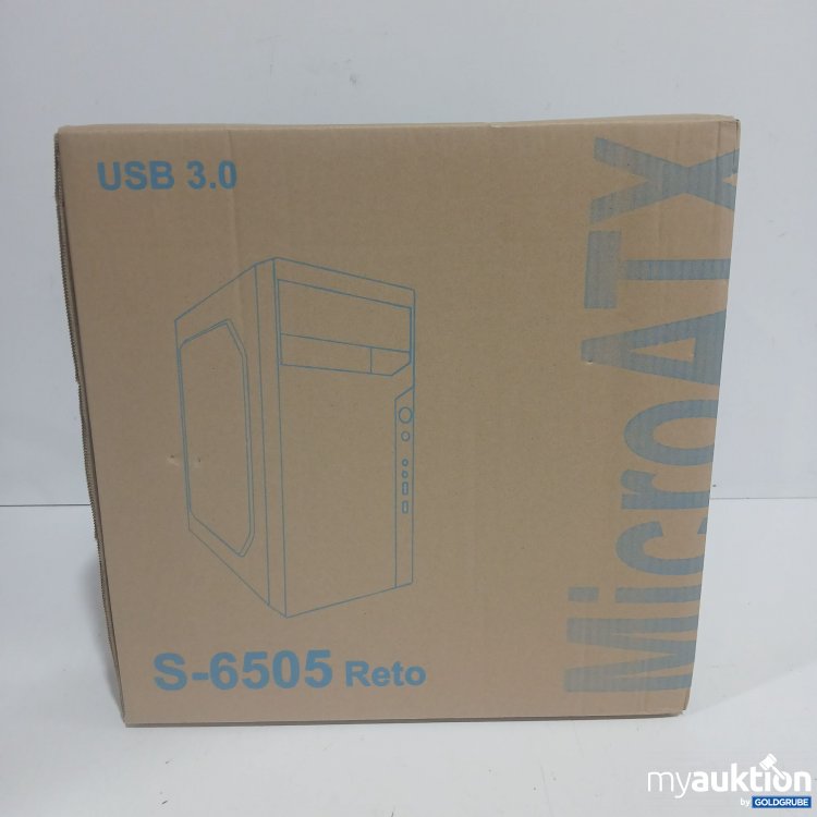 Artikel Nr. 444469 Artikel Nr. 444469: MicroATX USB 3.0 S-6505 Reto Gehäuse
