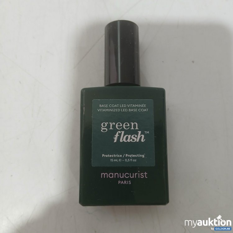 Artikel Nr. 469469 Artikel Nr. 469469: Manucurist green flash Base Coat LED 15 ml Nr 1