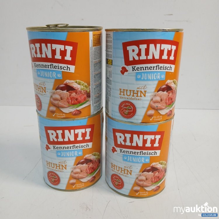 Artikel Nr. 470469: Rinti Kennerfleisch Junior mit Huhn 4x800 g