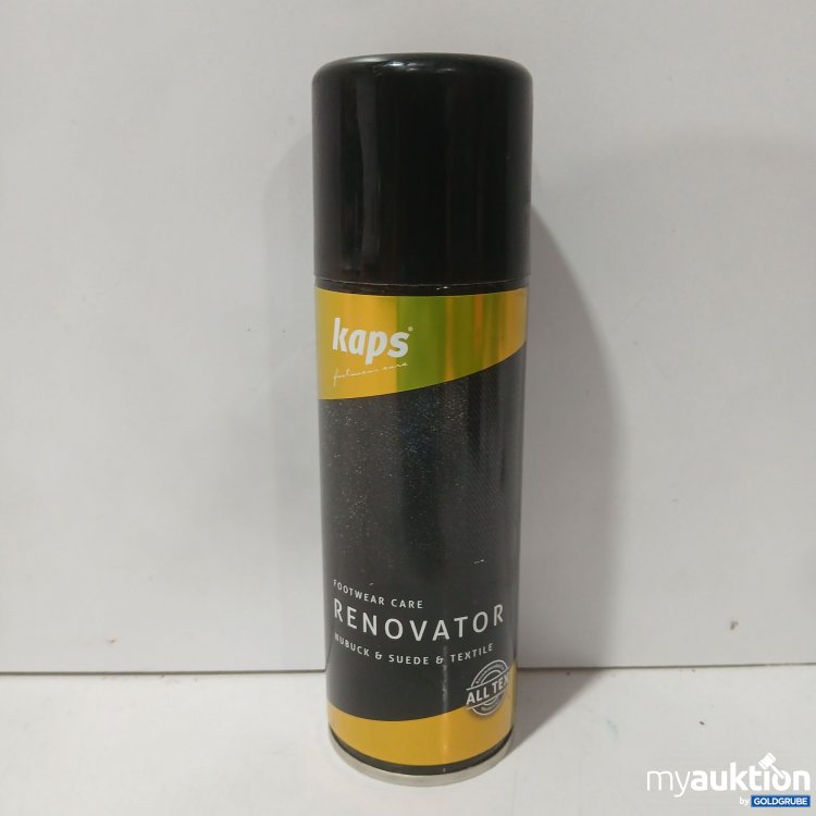 Artikel Nr. 478469: kaps footwear care Renovater Pflegespray für Schuhe 200ml Ochra 108