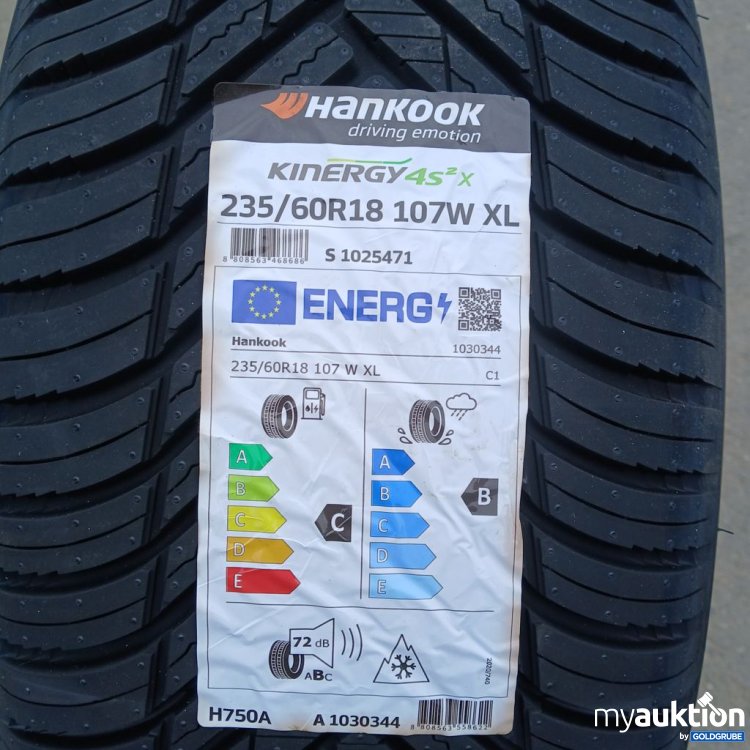 Artikel Nr. 523469: Hankook Kinergy 4S 235/60 R18 107W XL