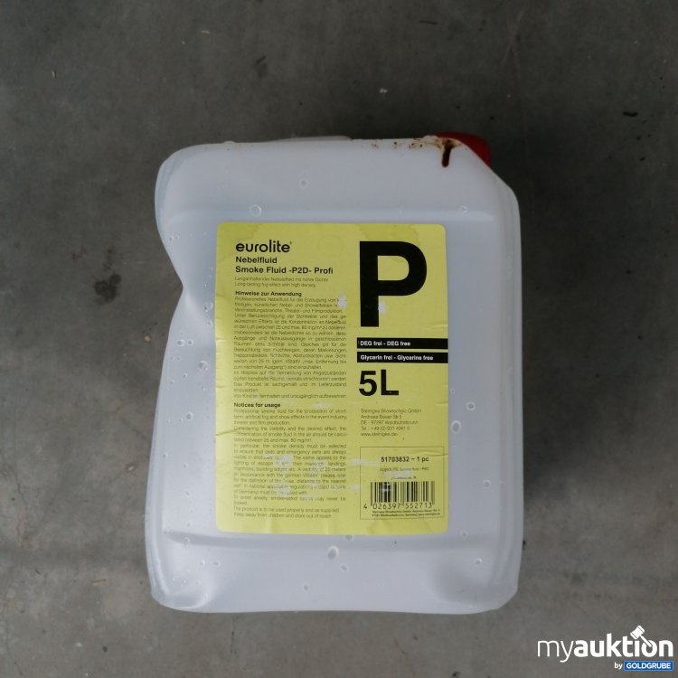 Artikel Nr. 636469 Artikel Nr. 636469: Eurolite Nebelfluid 5L