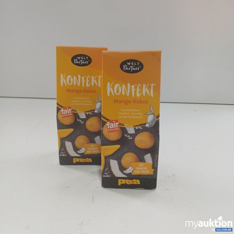 Artikel Nr. 815469: Konfekt Mango-Kokos Fruchtbällchen 2x100g