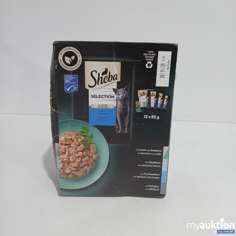 Artikel Nr. 816469: Sheba Selection Katzenfutter Fisch in Sauce 12x85g